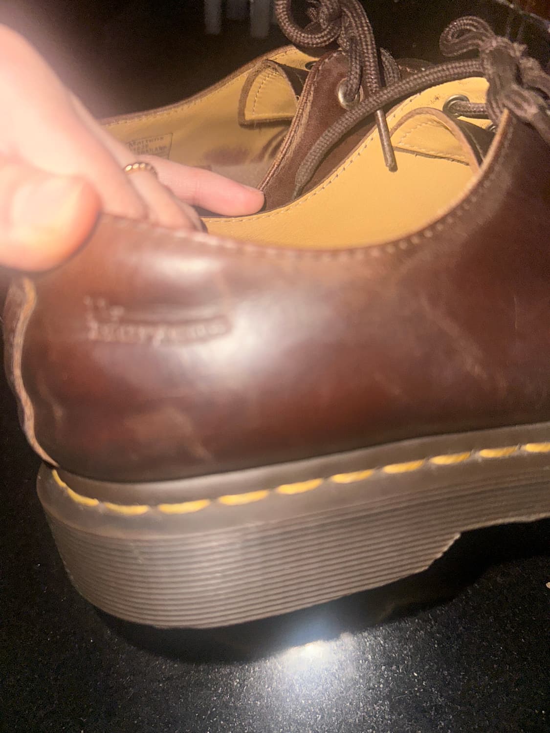 닥터마틴 260 브라운 맛도리신발 상품이미지3