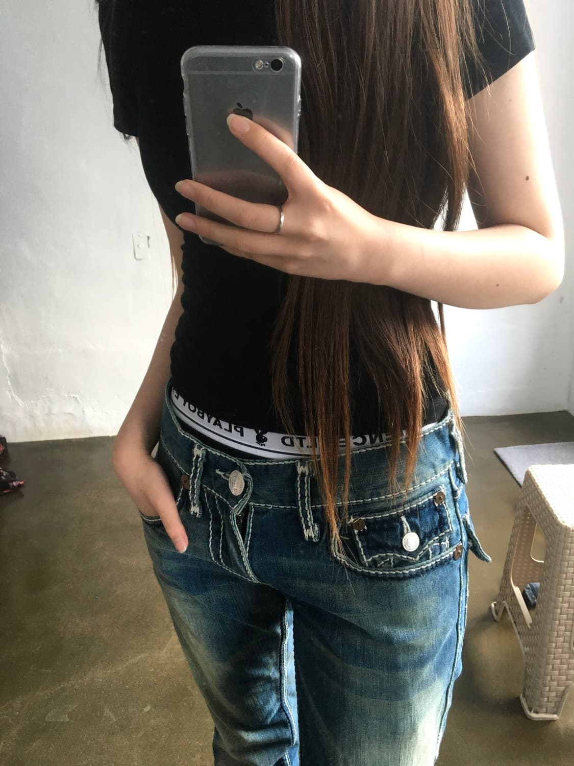 트루릴리젼 부츠컷 청바지  상품이미지3