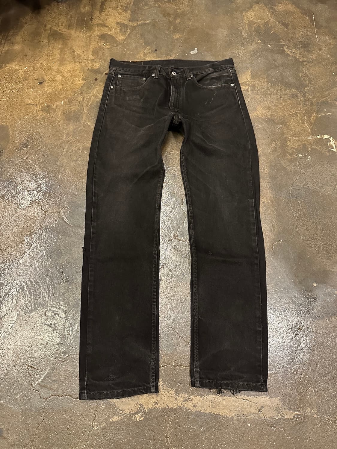 00s Levis 리바이스 505 W34 L34 블랙진 상품이미지1