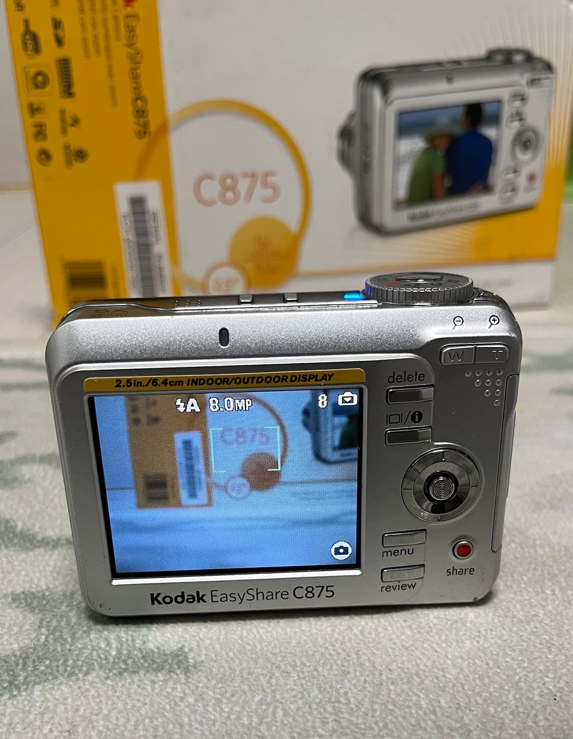 코닥 c875 뉴진스 카메라 실버 빈티지 디카 상품이미지7