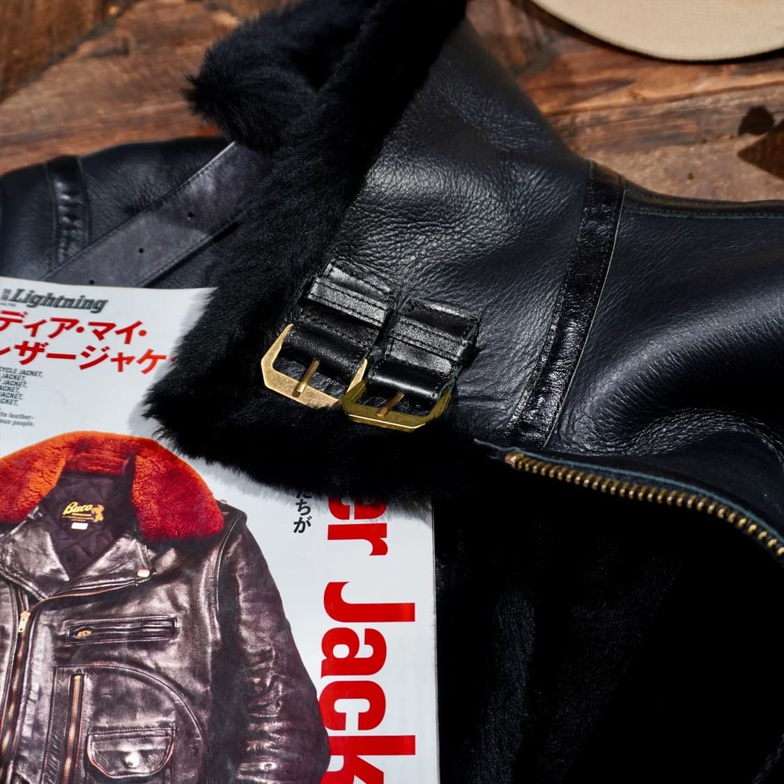 Veluokldly 리얼 양가죽 무스탕 블랙 m 새제품 판매 상품이미지10