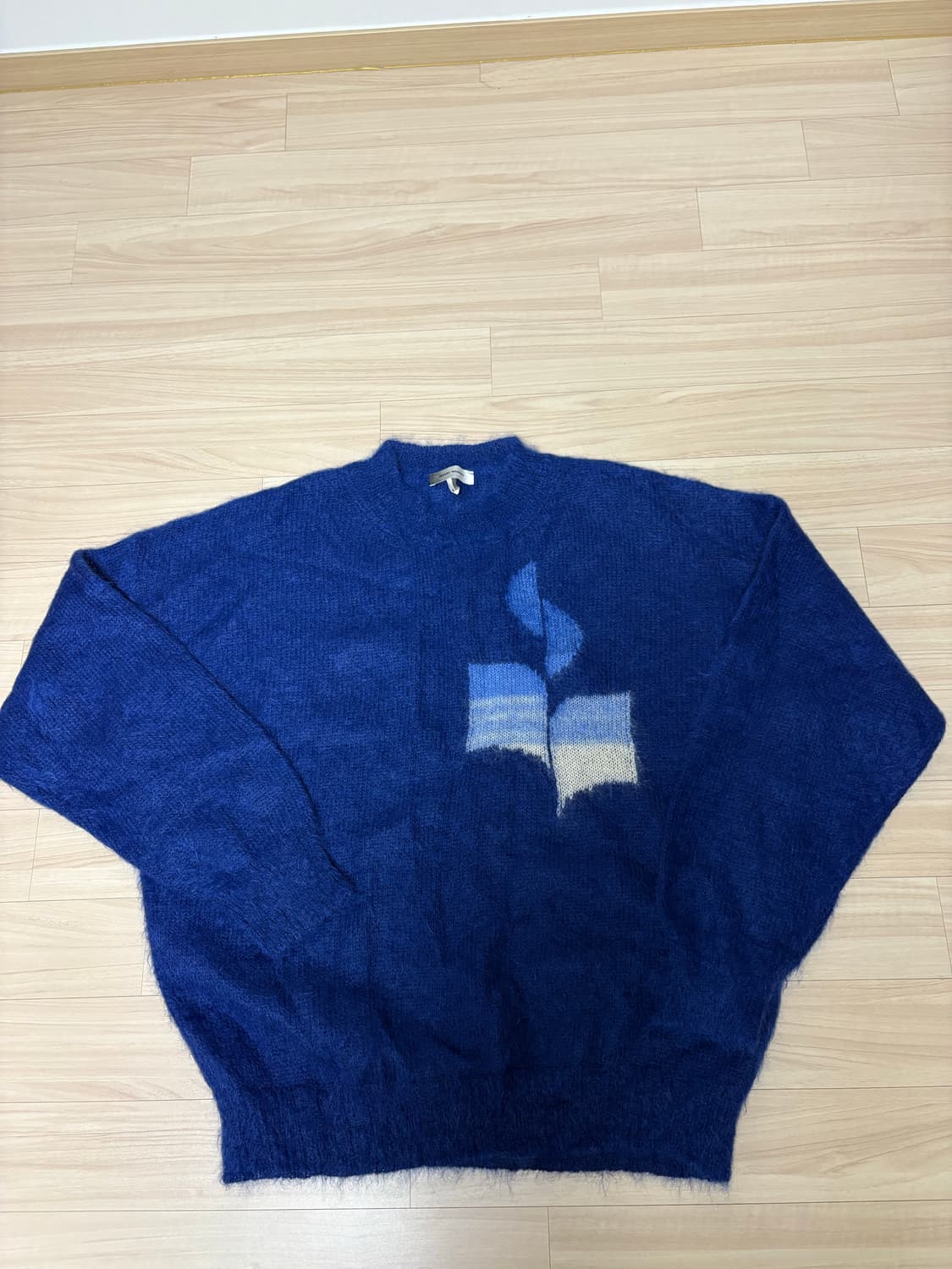 XL - 이자벨마랑 모헤어 니트 블루 상품이미지1