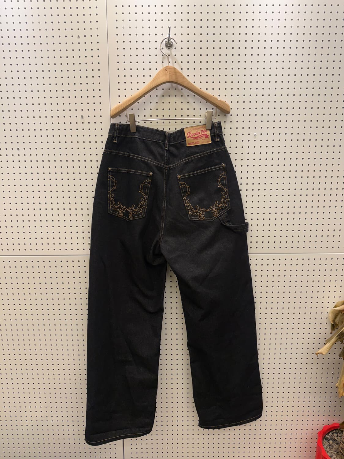 빈티지 무드 스트레이트 데님 팬츠 U413 상품이미지4