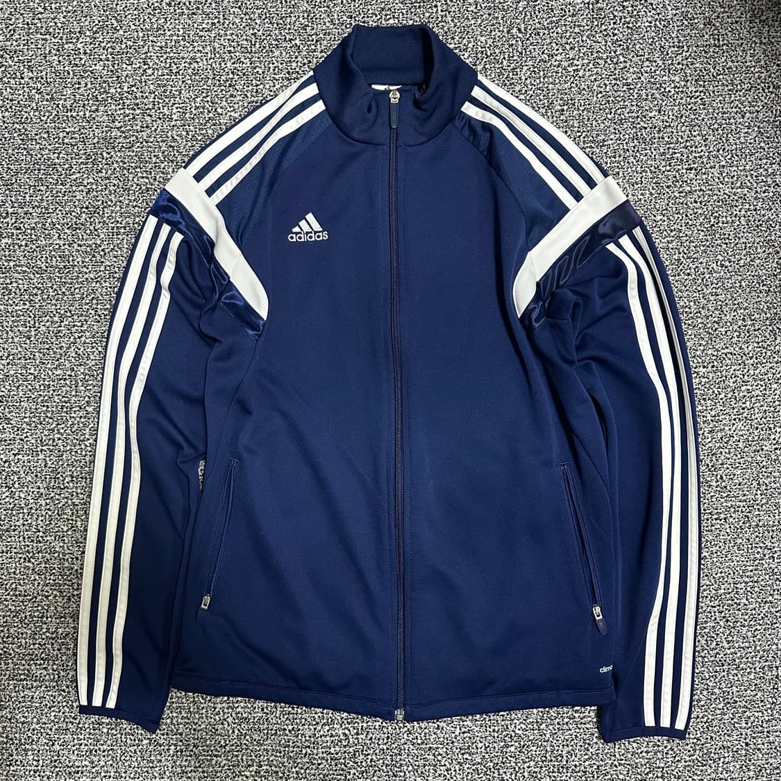(M) 아디다스 삼선 트랙탑 져지 남흰 상품이미지1