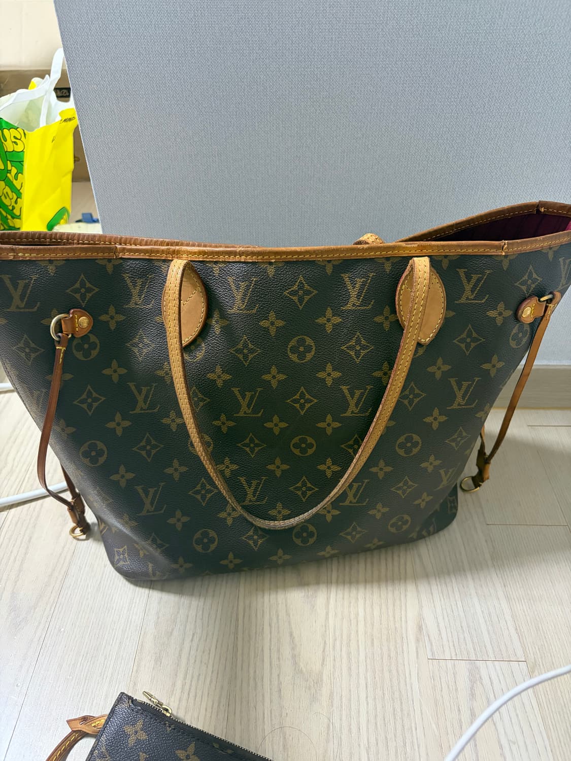 루이비통 모노그램 가방 네버풀MM 세트 정품 상품이미지2