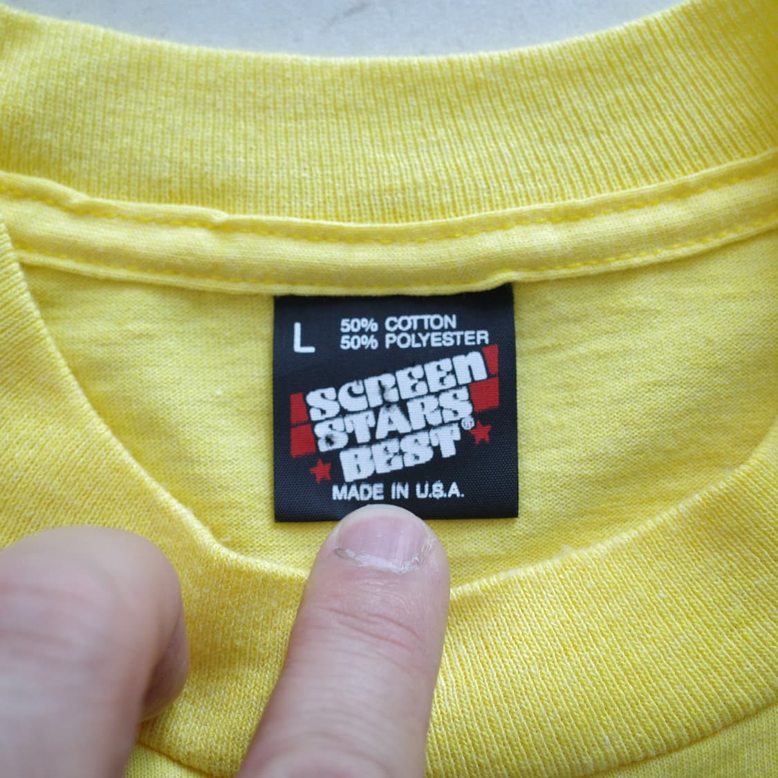 90s USA 1990 독립기념일 5K 마라톤 싱글스티치 티셔츠 상품이미지3