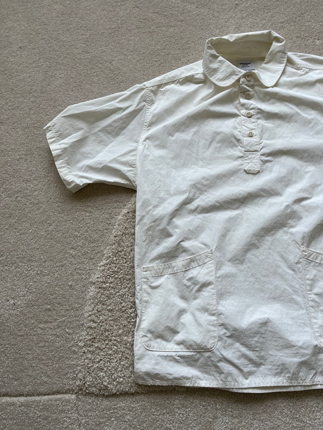 에스피오나지 프렌치 카라 풀오버 셔츠 (105) 상품이미지5