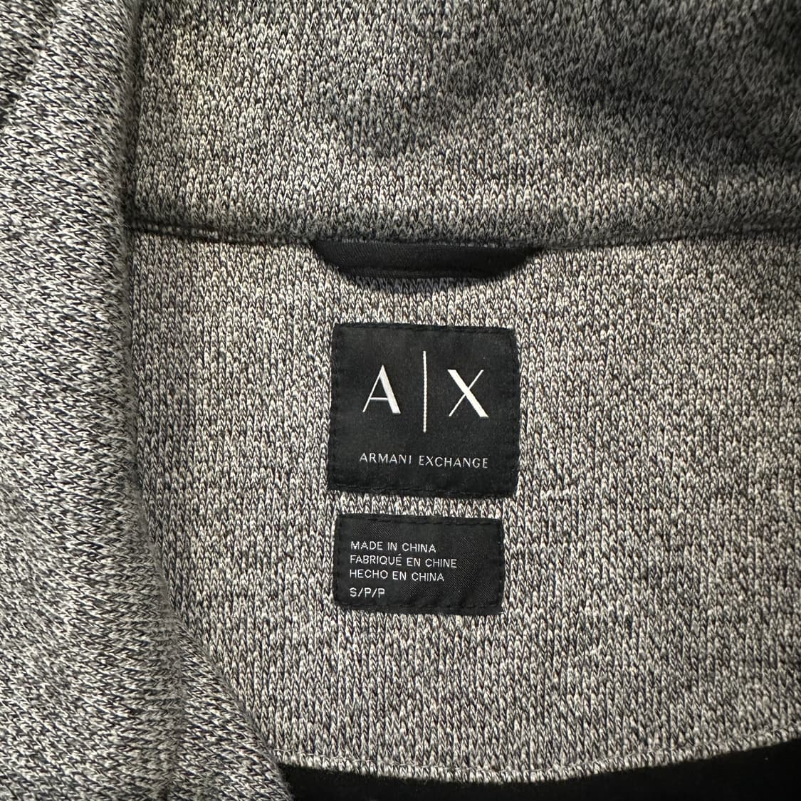 아르마니 익스체인지(A|X) 라이더 디테일 니트 집업 상품이미지3