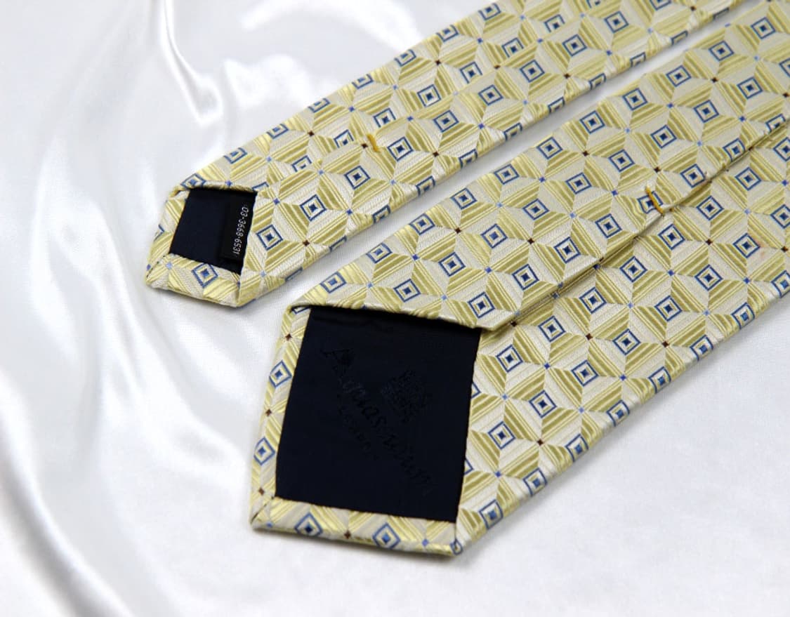 아쿠아스큐텀 7.8cm A+등급 남자 명품 넥타이 상품이미지4