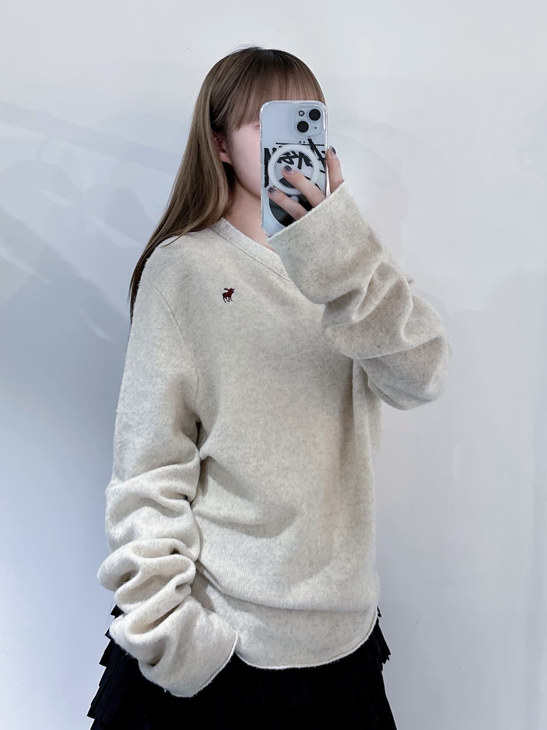 아베크롬비 브이넥 니트 상품이미지2