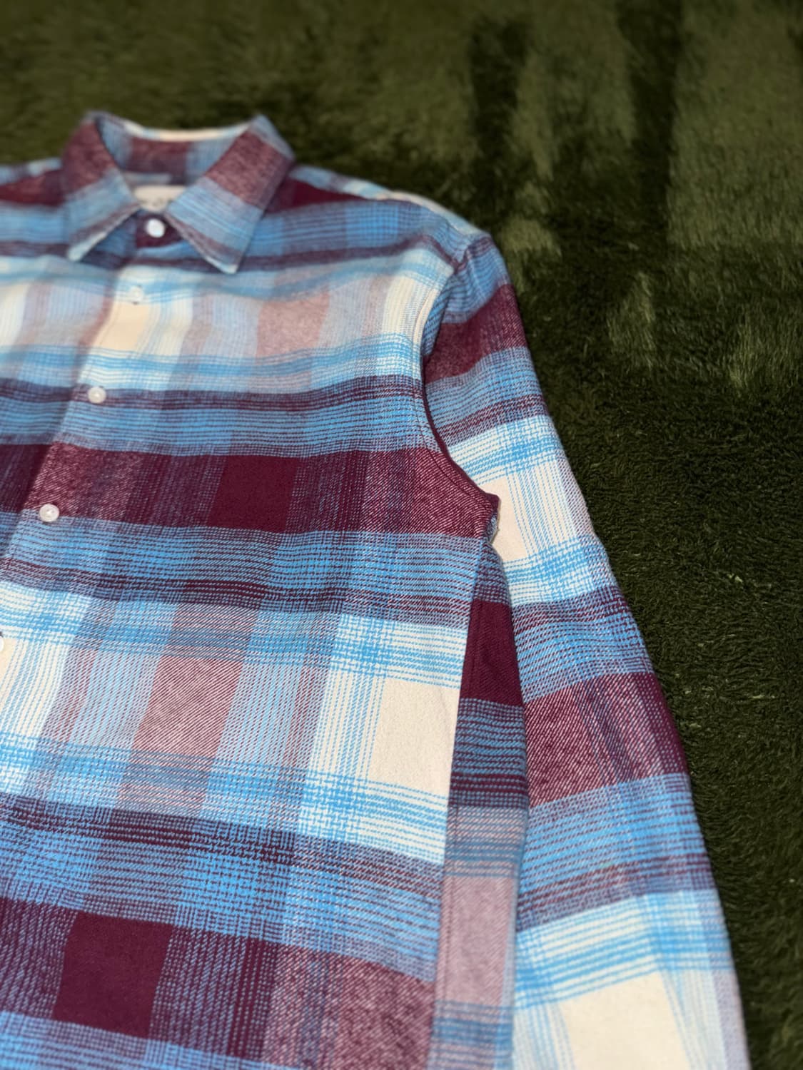 [3] NOMA TD 노마 멀티 체크 플란넬 셔츠 상품이미지4