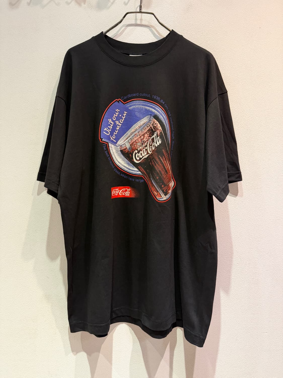 Coke Box Logo Black T-Shirt 상품이미지1