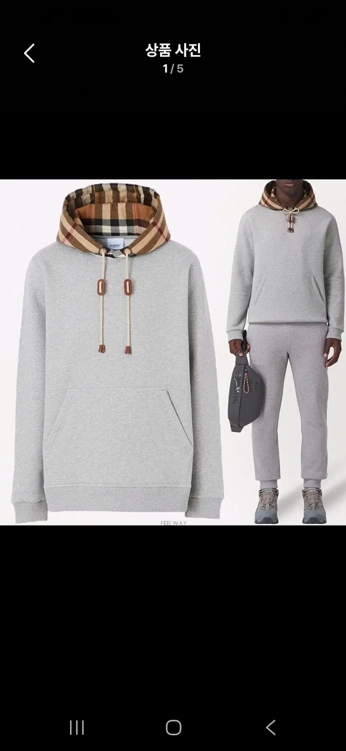 버버리 후디 상품이미지8