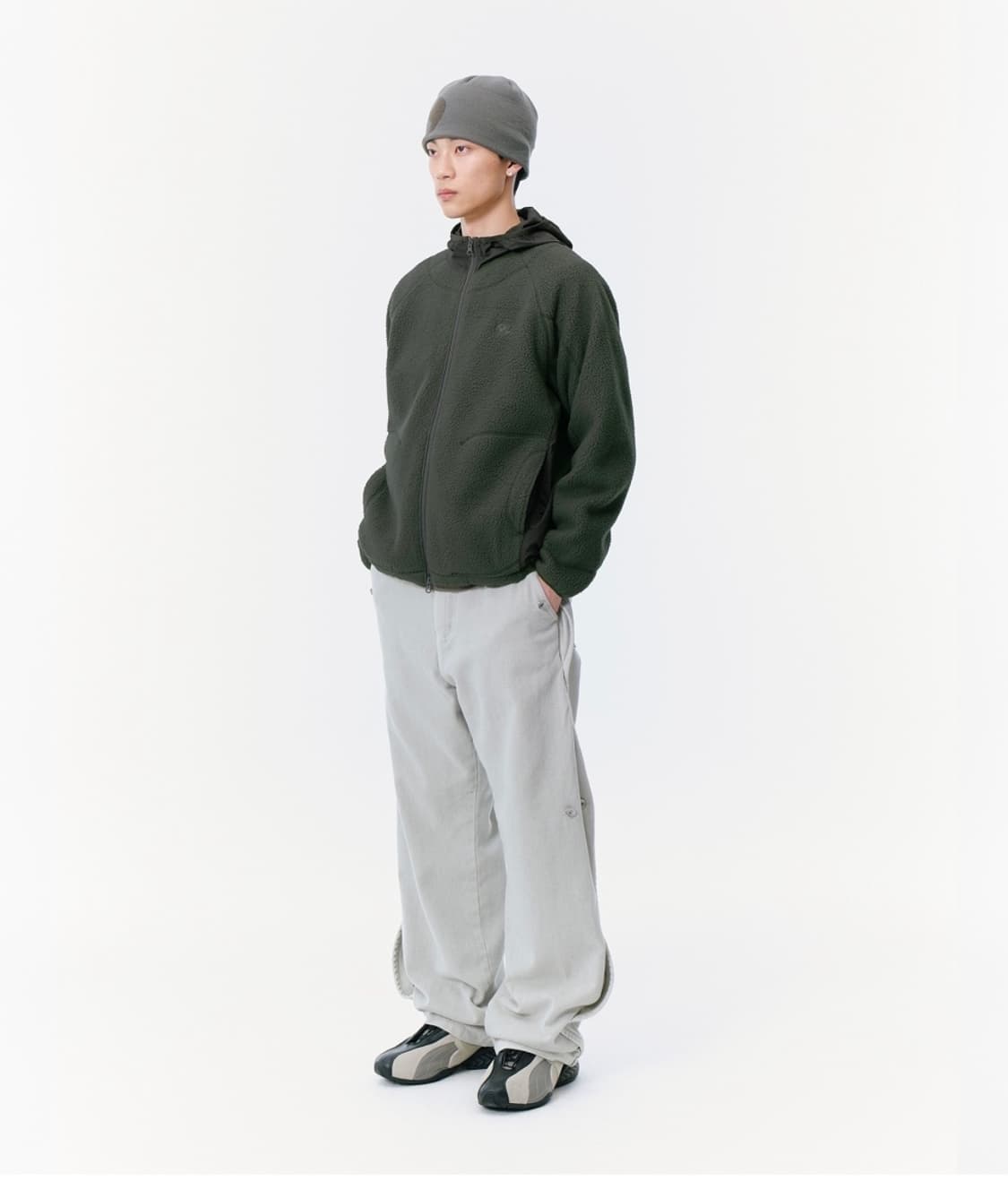 산산기어 플리스 재킷 새상품 상품이미지1