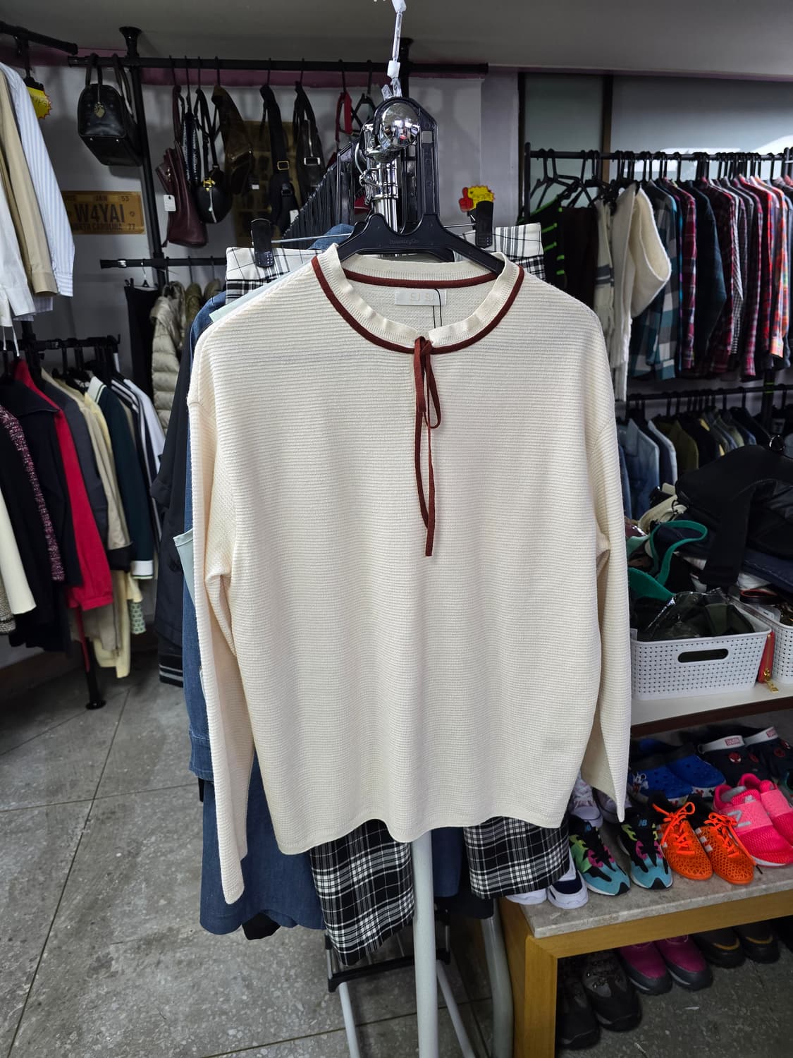 SJSJ 넥포인트 니트스웨터 (1229) 상품이미지1