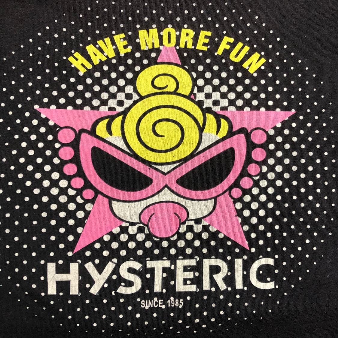 히스테릭미니 티셔츠 블랙 상품이미지3