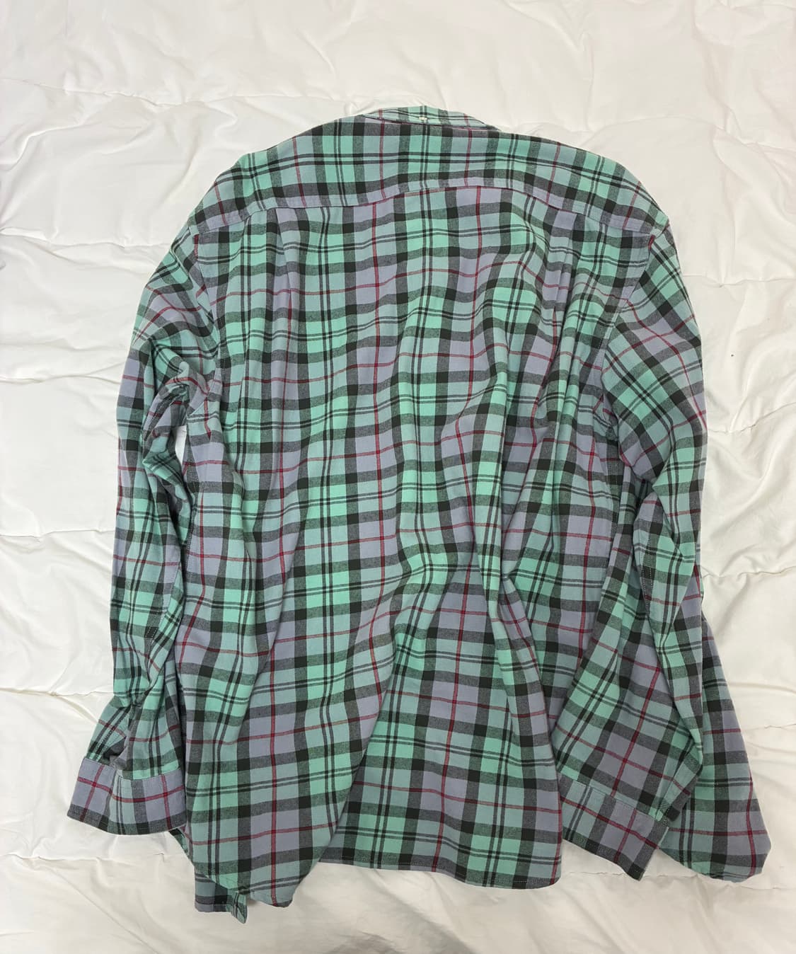 슈프림 플레이드 플란넬 셔츠 블루 - 24FW 상품이미지3