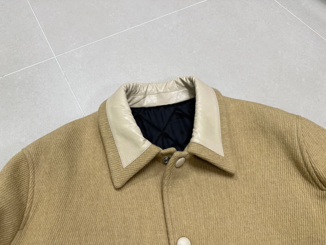 렉토 바시티 자켓 베이지 M 상품이미지2