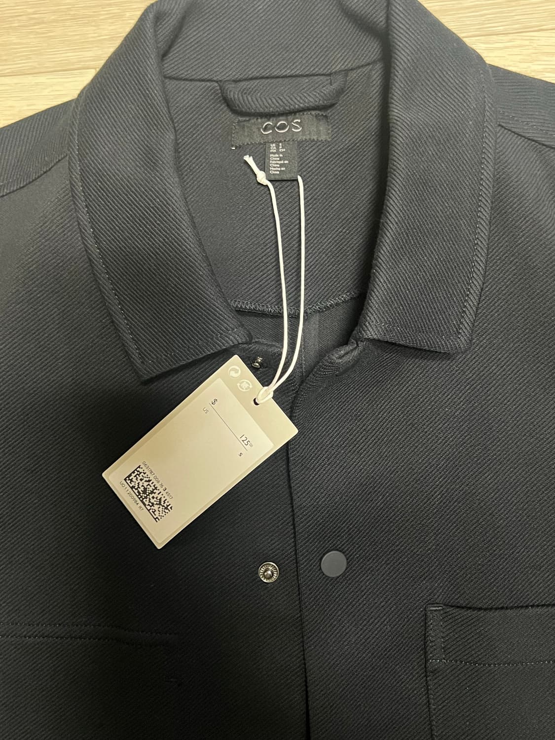 코스 트윌자켓 블랙 상품이미지3