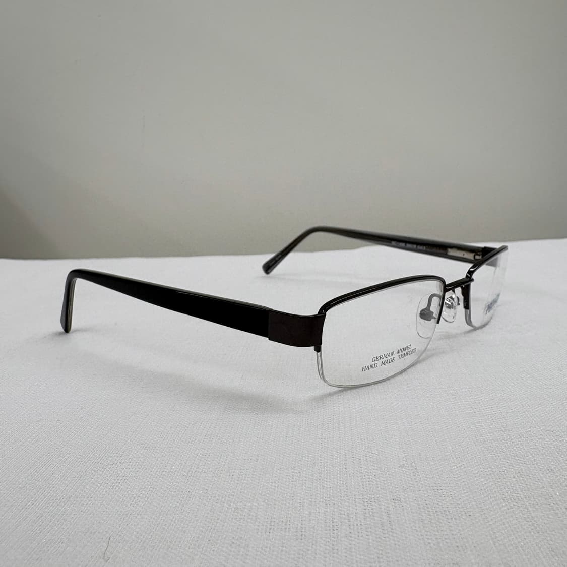 NAVY CLUB 그레이 반무테 빈티지안경 상품이미지3