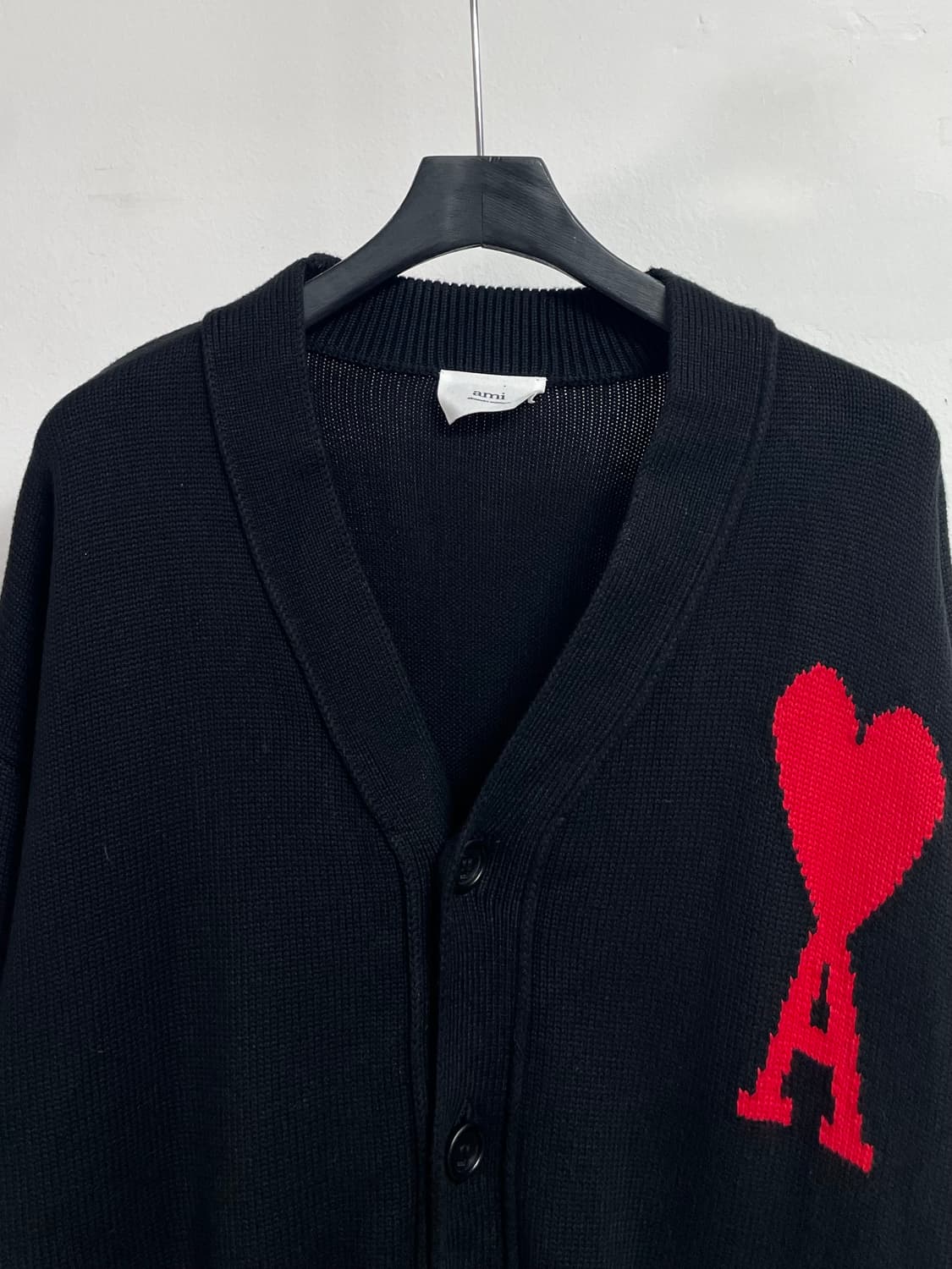 아미 인타르시아 아미 브이넥 가디건 (on.44)  - 상품이미지2