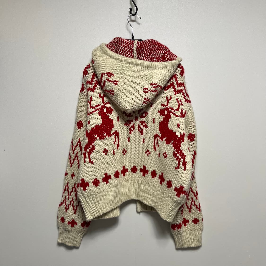 앤드모어 노르딕 패턴 니트 가디건 자켓  상품이미지8