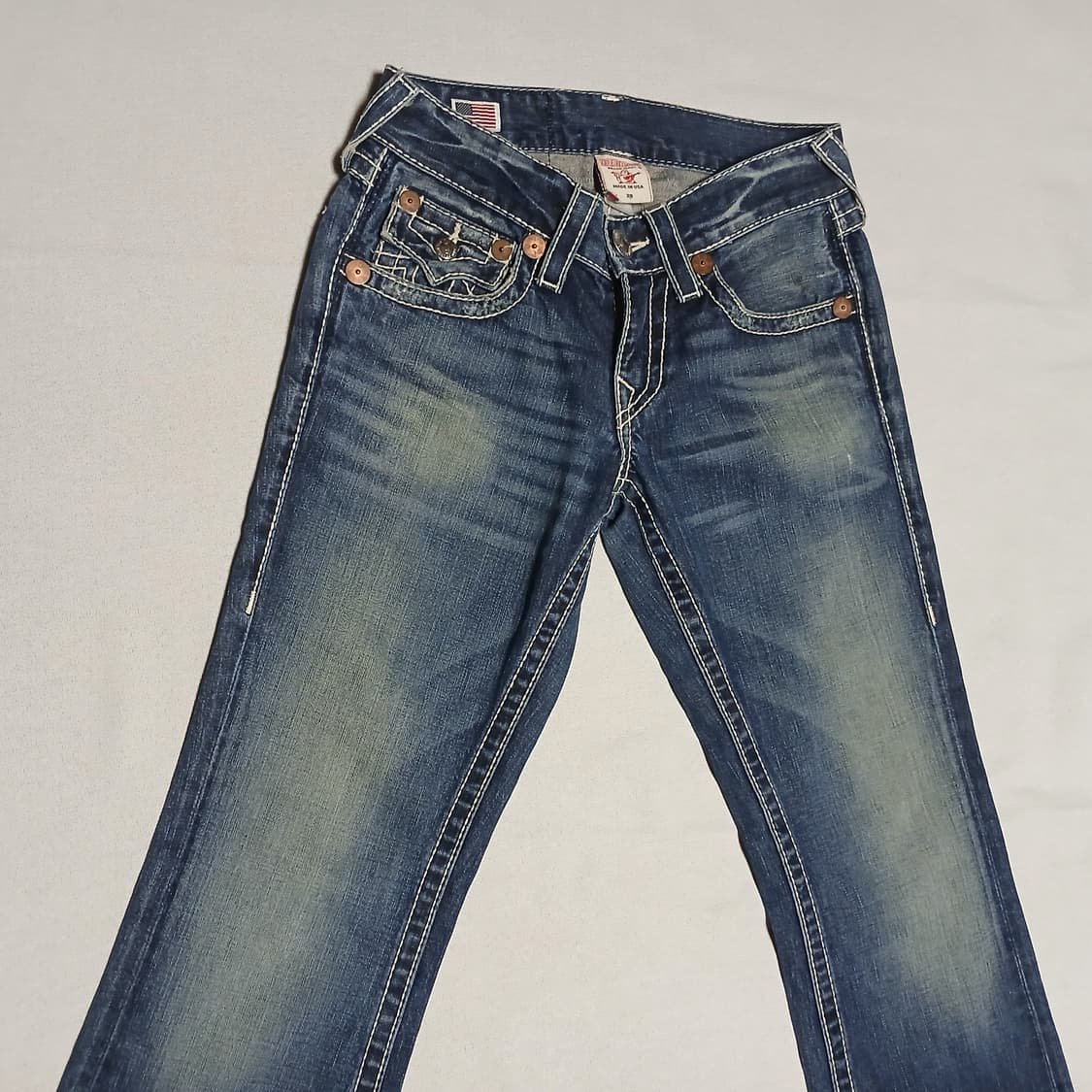 트루릴리전 자수 데님 청바지 스티치 29인치 상품이미지7