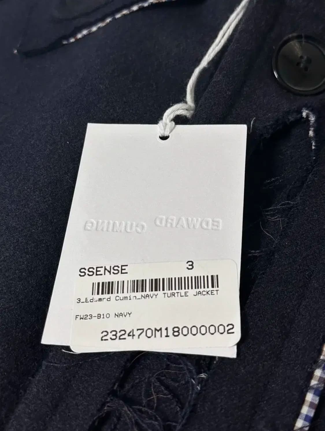 에드워드 커밍 프린지 코트 상품이미지4