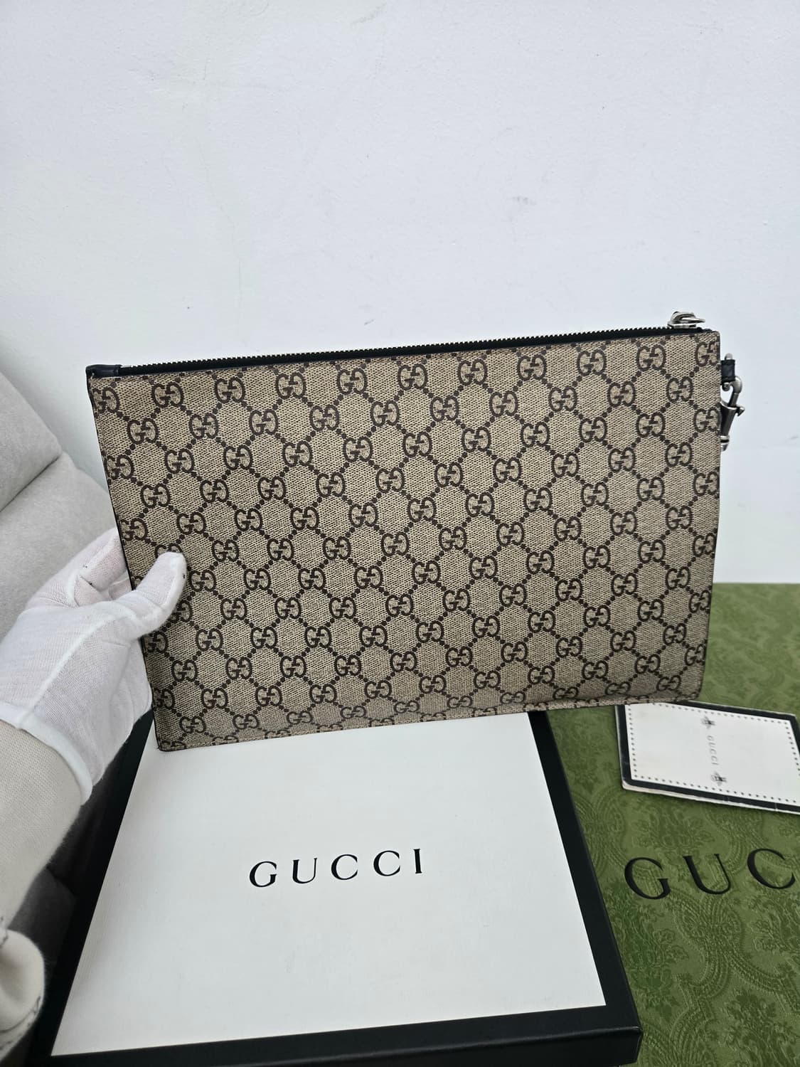 [보증서 정품] 구찌 꿀벌 클러치백 상품이미지5