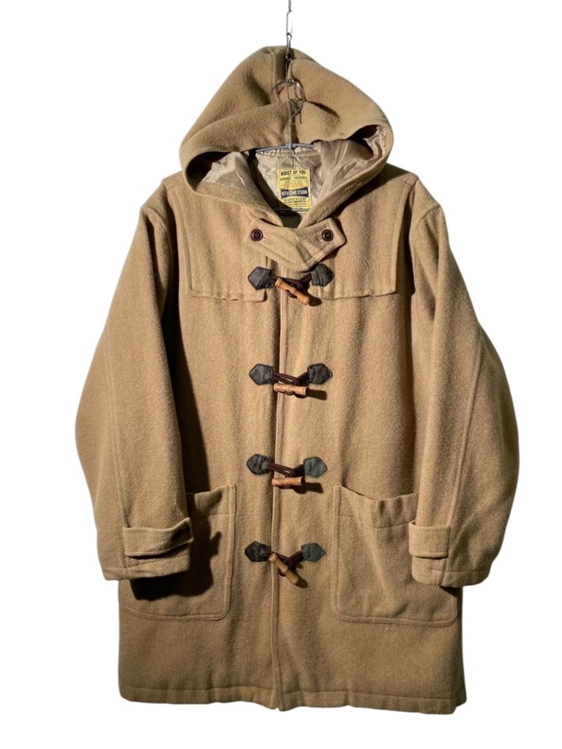 beth comb 캐시미어 블렌드 더플 후드 코트 상품이미지1