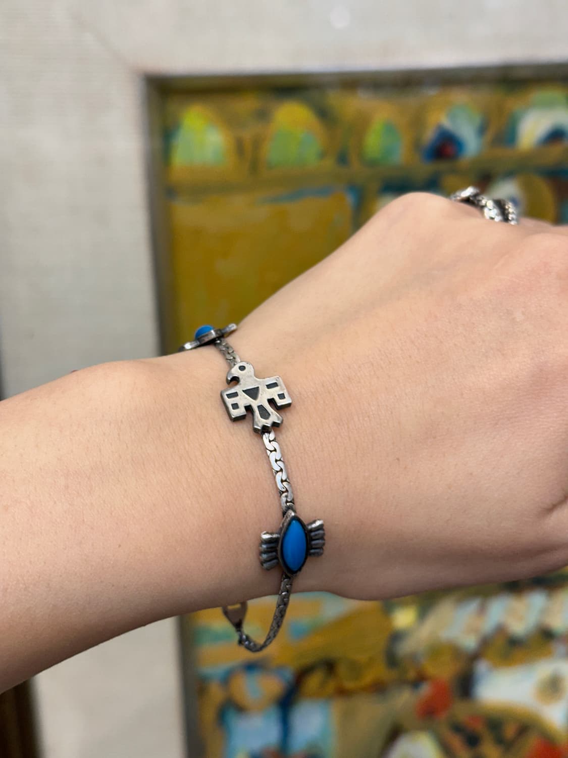 Thunderbird Turquoise Vintage Bracelet 상품이미지7