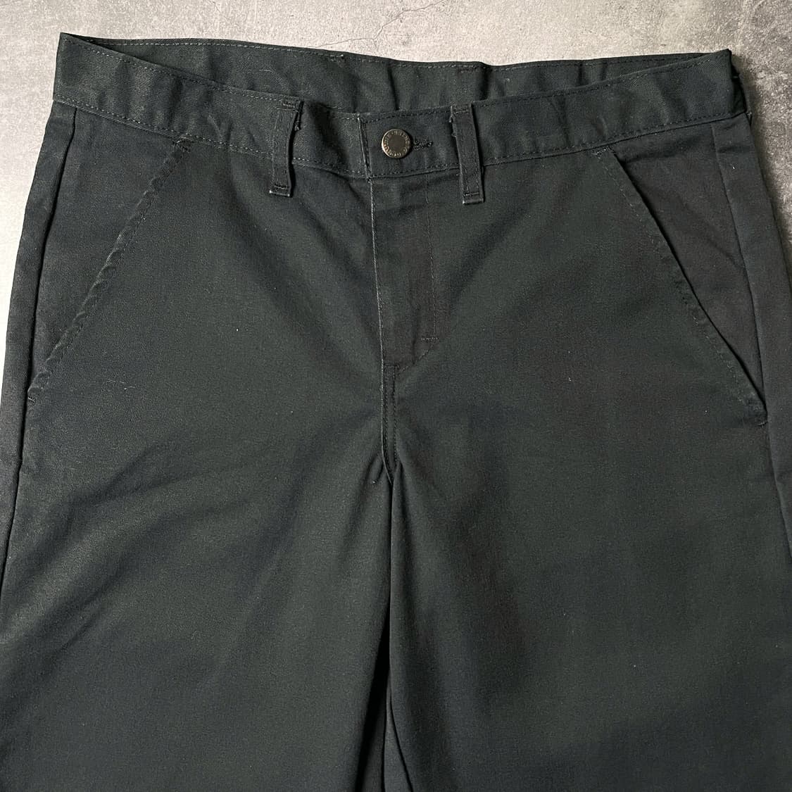 DICKIES 디키즈 빈티지 블랙 코튼 워크 팬츠 A00857 상품이미지2