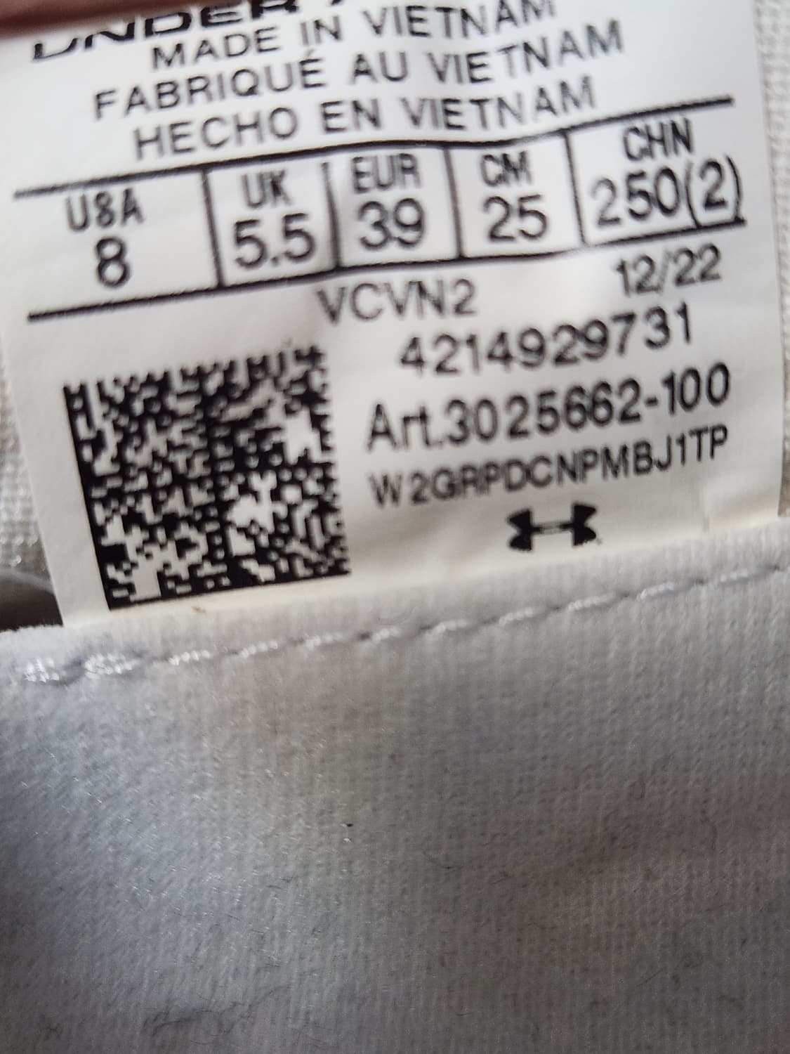 언더아머 운동화 UA Flow 벨로시티 윈드 2 CN 여성 러닝화 사이즈 상품이미지10