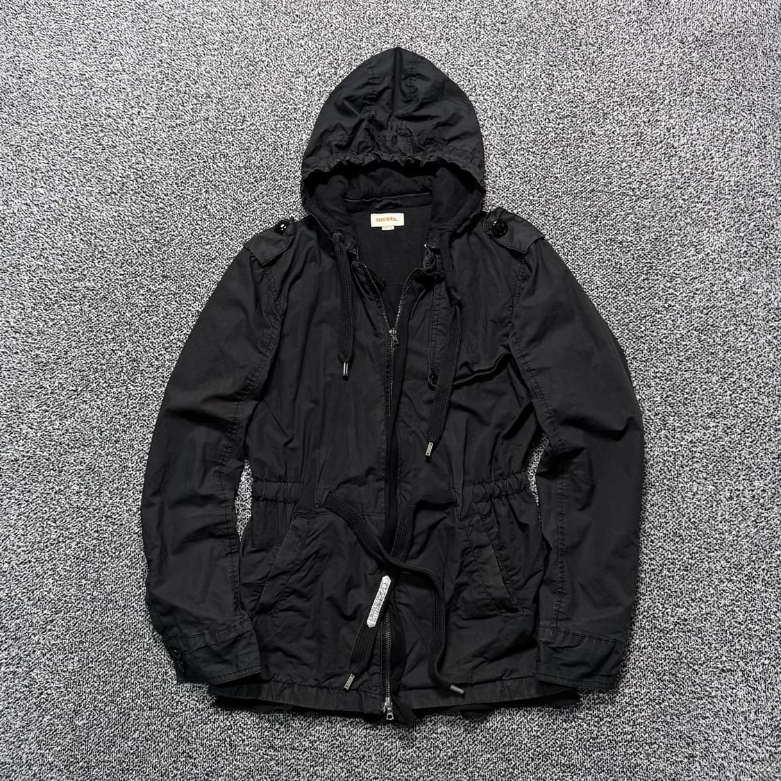 Name : 디젤 DIESEL y2k 블랙컬러 하프 자켓 :)  상품이미지1