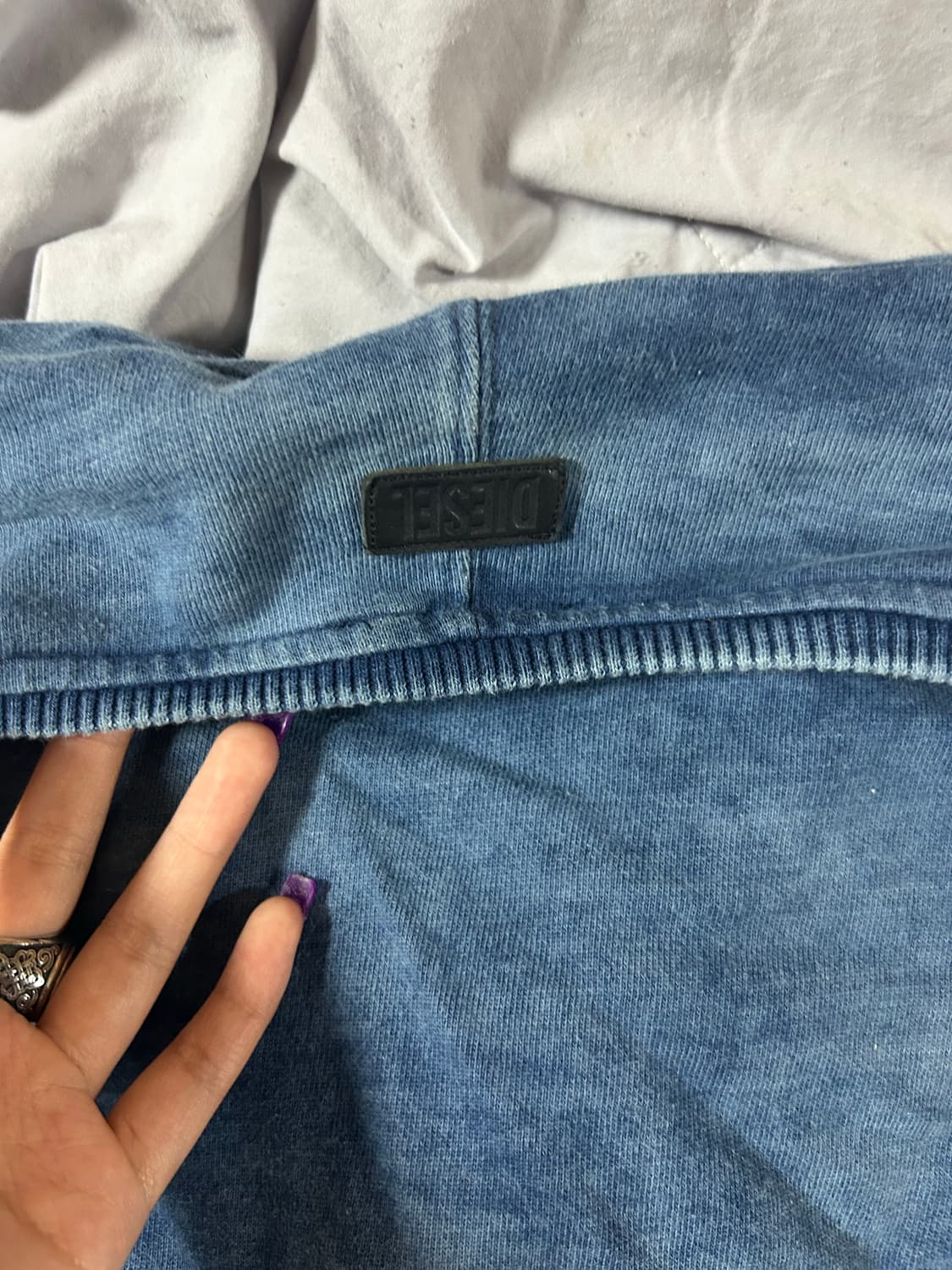 Diesel Washed Distressed Sweatshirt 상품이미지3