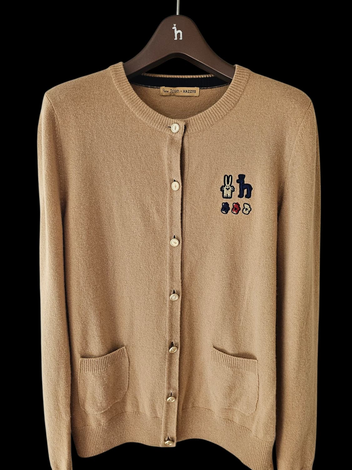 헤지스레이디스 피터젠슨 자수 여성가디건  55 상품이미지10