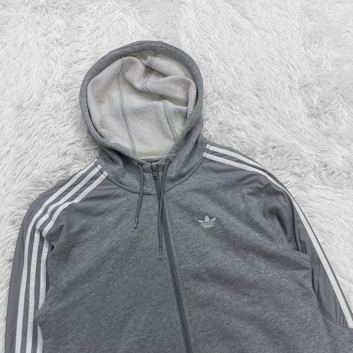 아디다스 파이어버드 후드집업 그레이 상품이미지3