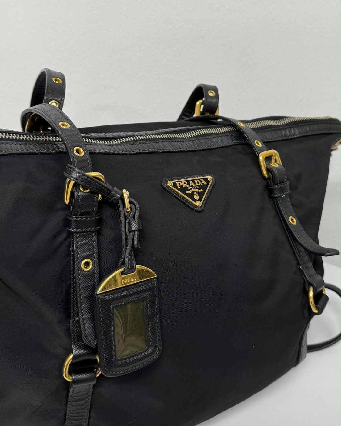 프라다 리나일론 투웨이 숄더 토트백 상품이미지6