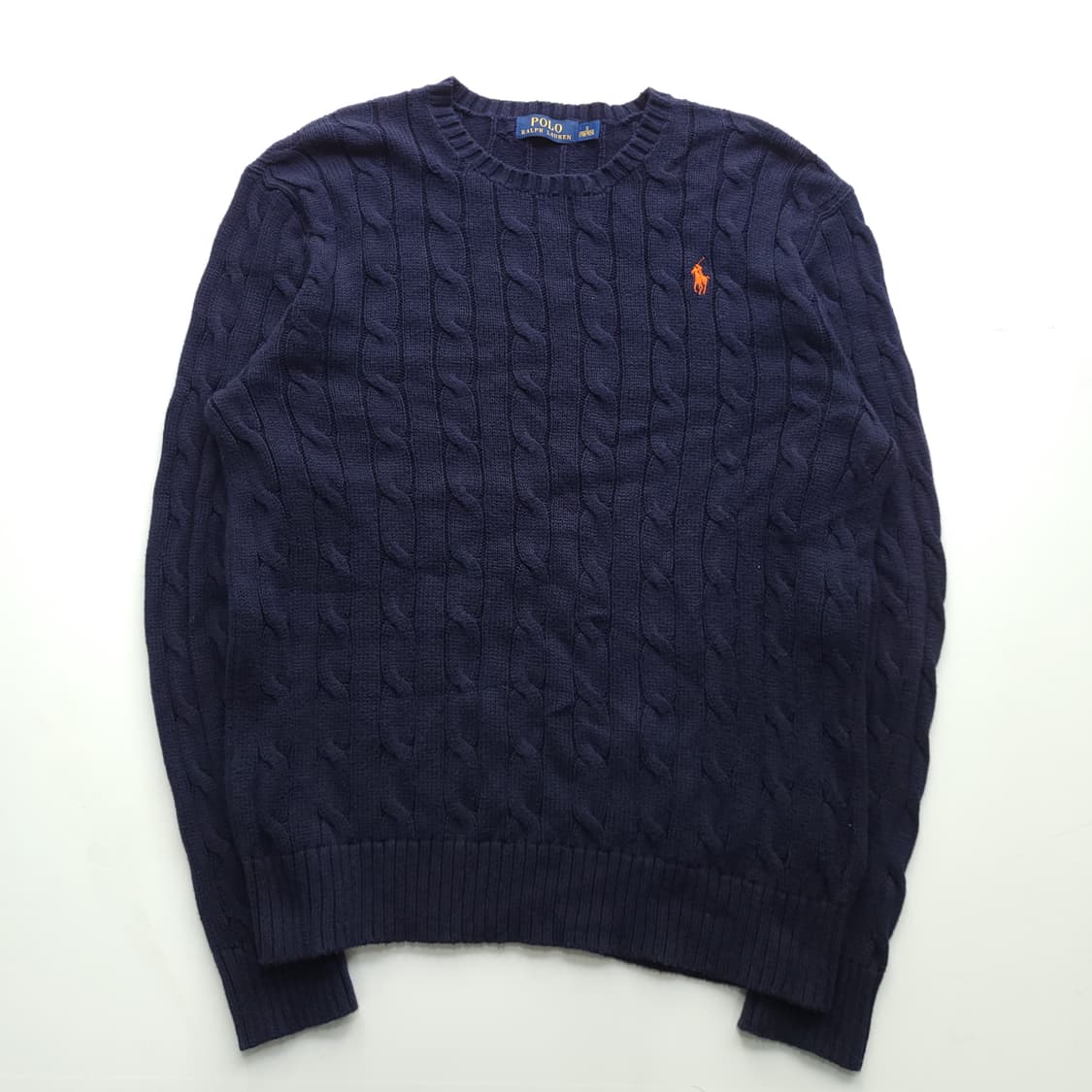 폴로 랄프로렌 신형 케이블 니트 네이비 상품이미지1
