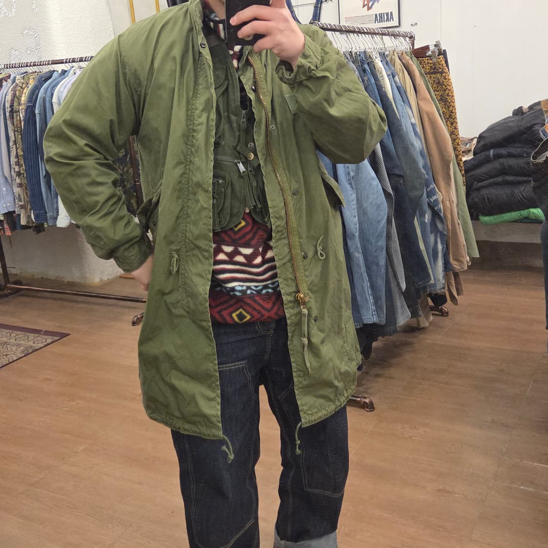 m65 피쉬테일 오리지널 s사이즈 상품이미지6