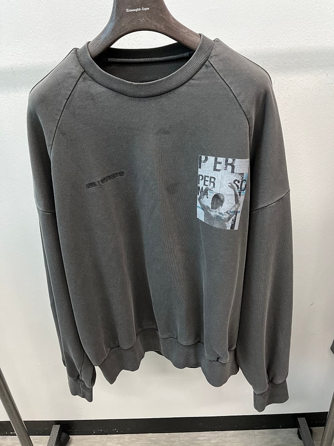 105) 준지 프린트 오버 맨투맨  상품이미지3