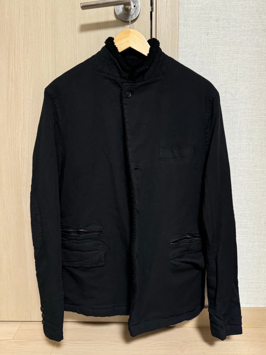 구매) 꼼데 05aw 보아자켓 블랙 상품이미지4