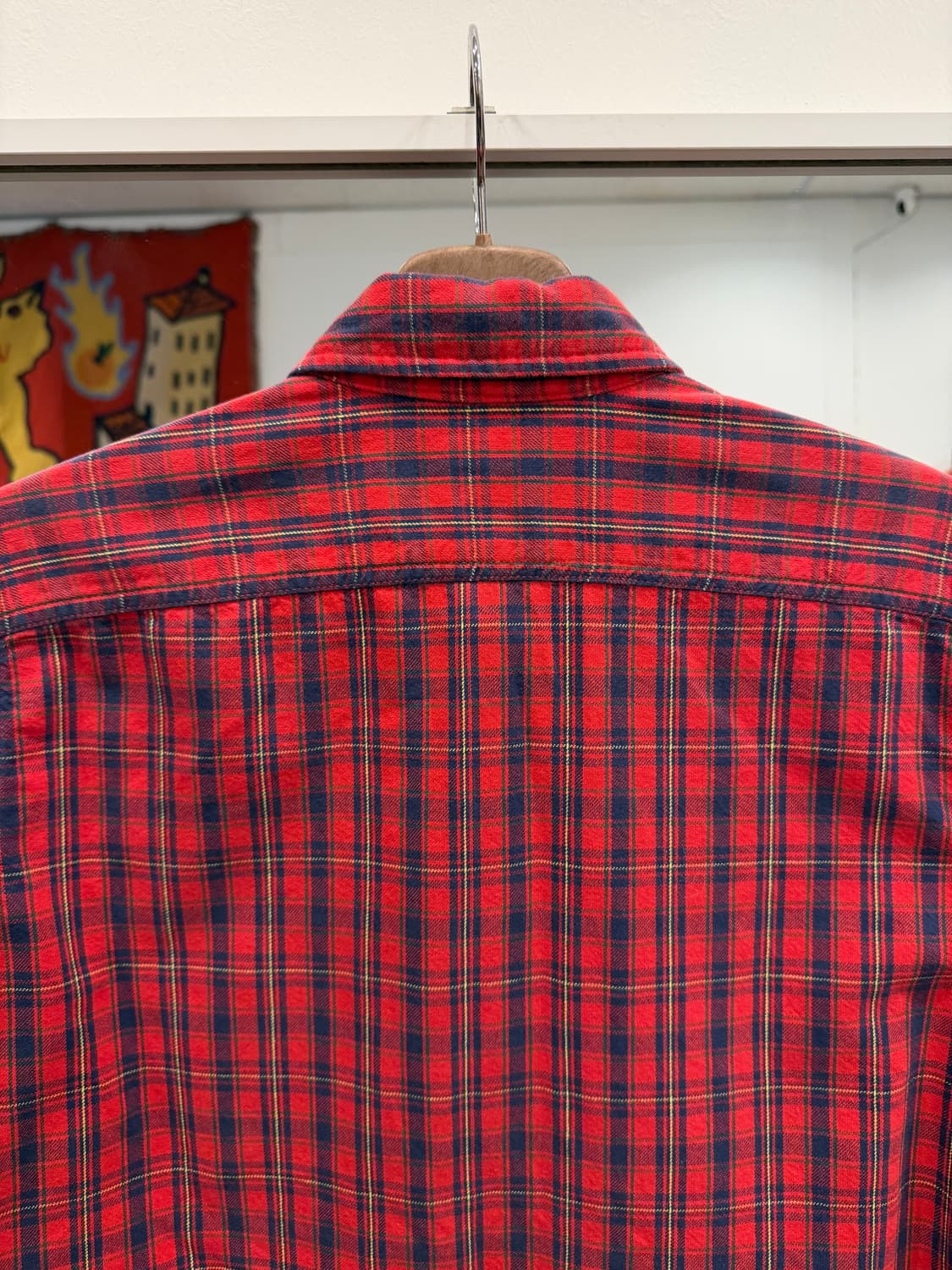 Edwin 에드윈 SANFORIZED 코튼 플란넬 체크 셔츠 상품이미지6