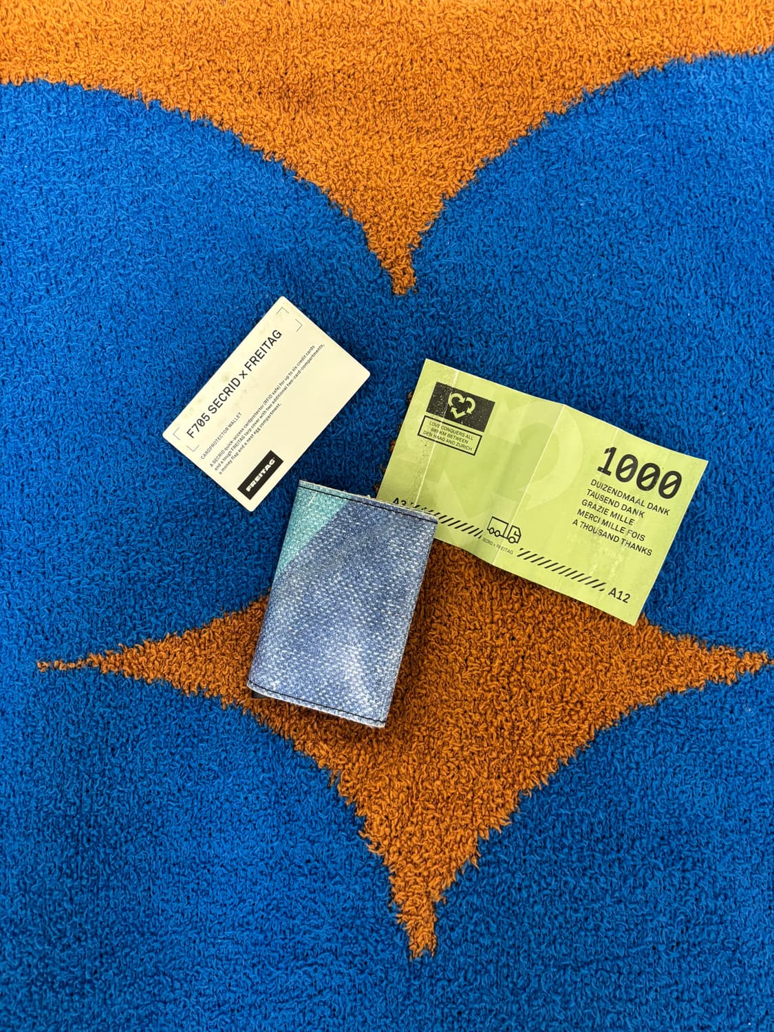 (From Italy🇮🇹풀구성) 프라이탁 카드프로텍터 지갑 남녀공용 상품이미지1