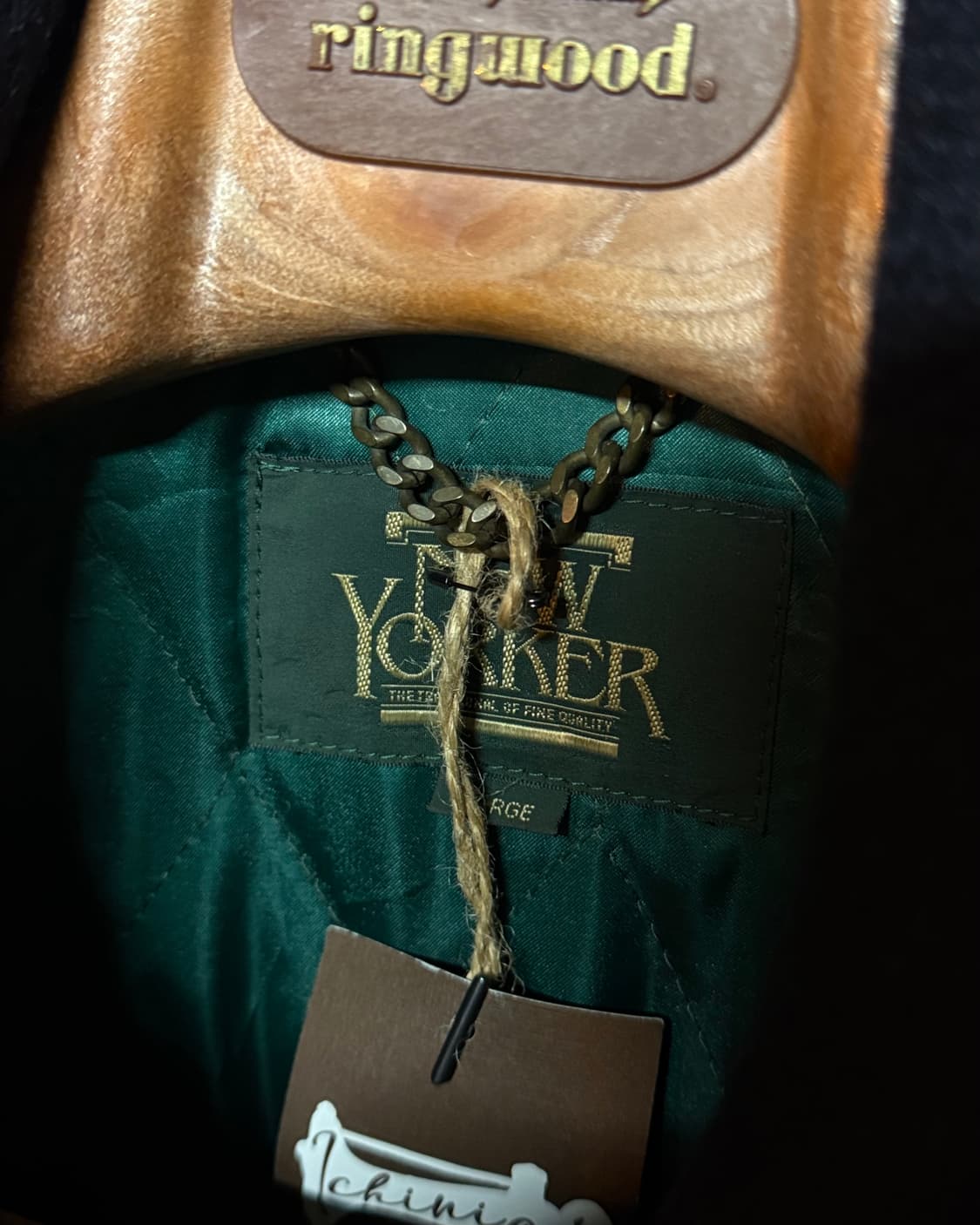 뉴요커 멜튼 울 피코트 L 상품이미지5