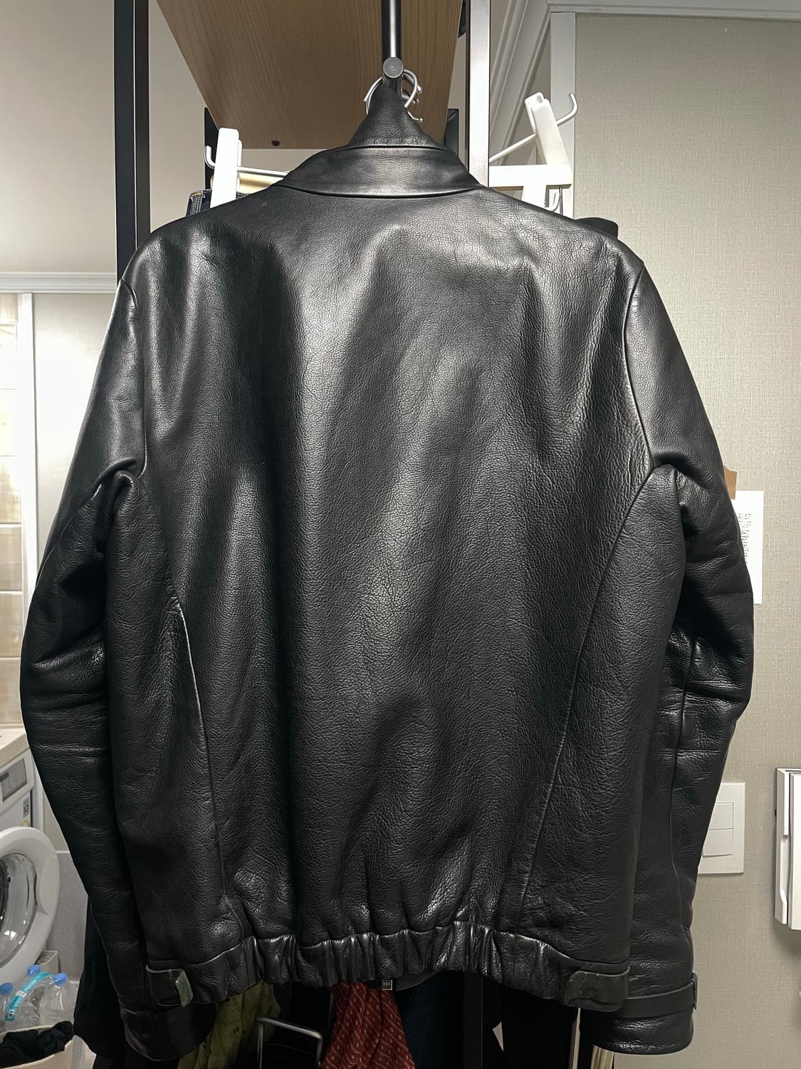 M.A+ Bomber leather Jacket  상품이미지9