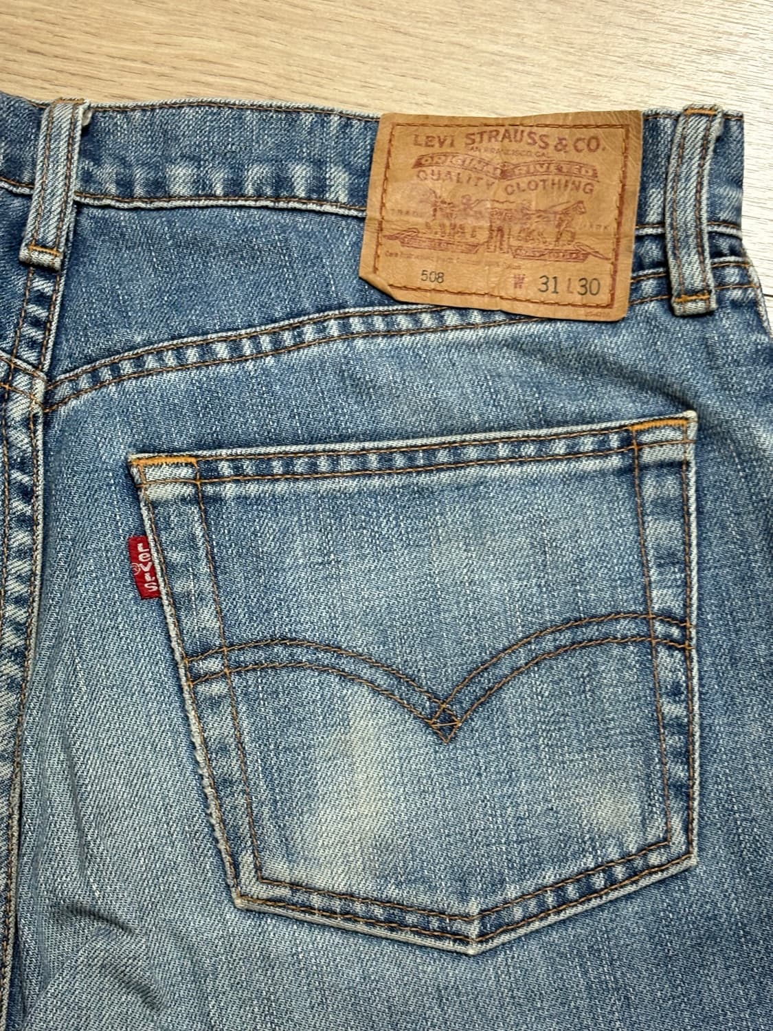 리바이스 508 청바지 W31 L30 상품이미지1