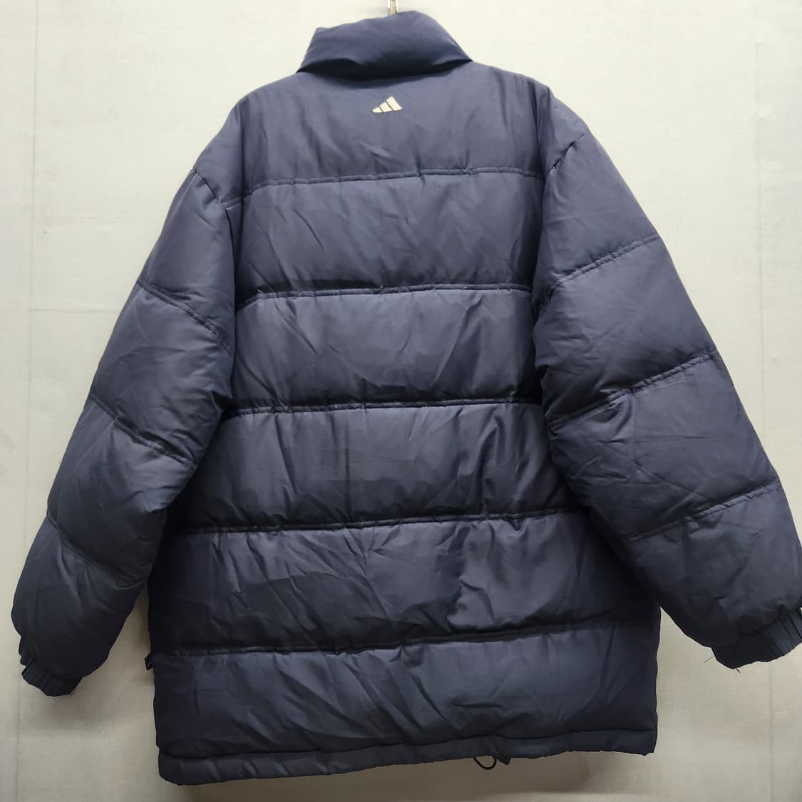 올드스쿨 아디다스 로고 덕다운 스트링 패딩 100(2XL) 상품이미지4