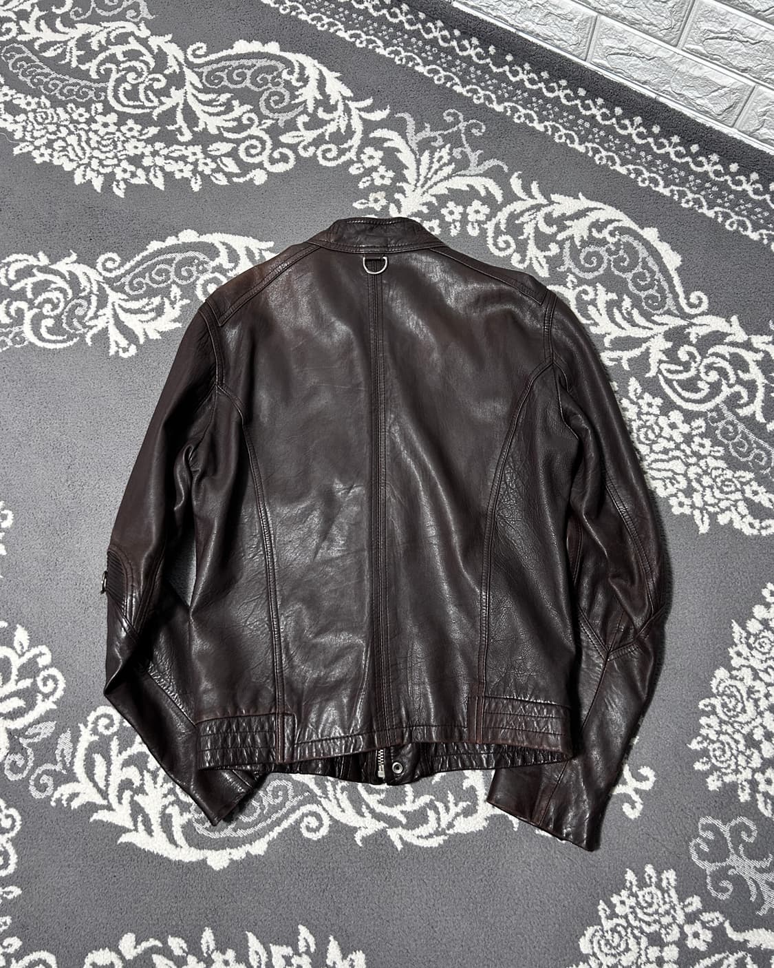 00‘s 딥 브라운 램스킨 자켓 상품이미지5