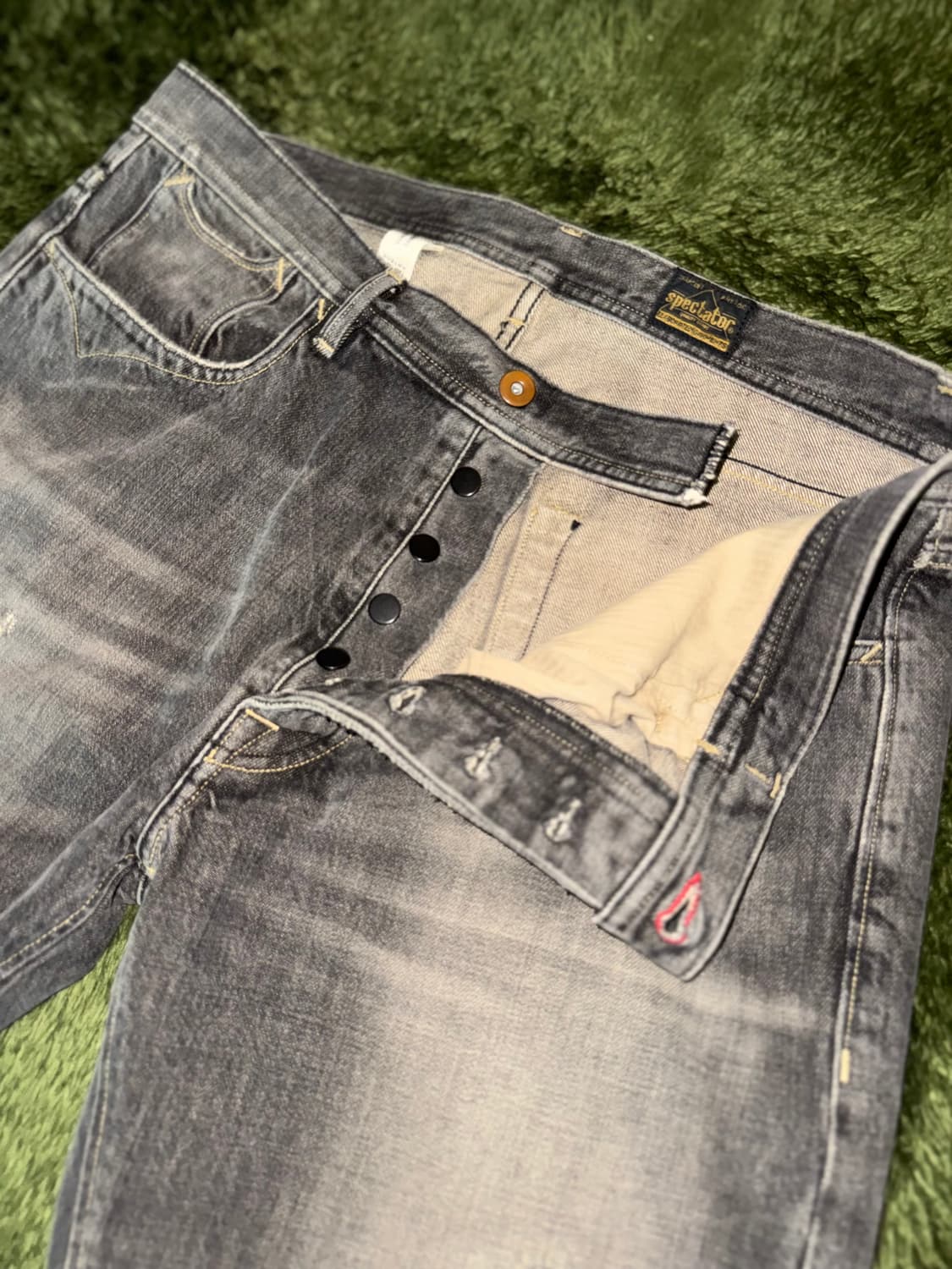 [34] 스펙테이터 Made in italy 121-003 데미지 데님 상품이미지3